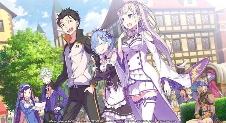 re:zero the prophecy of the throne gameplay