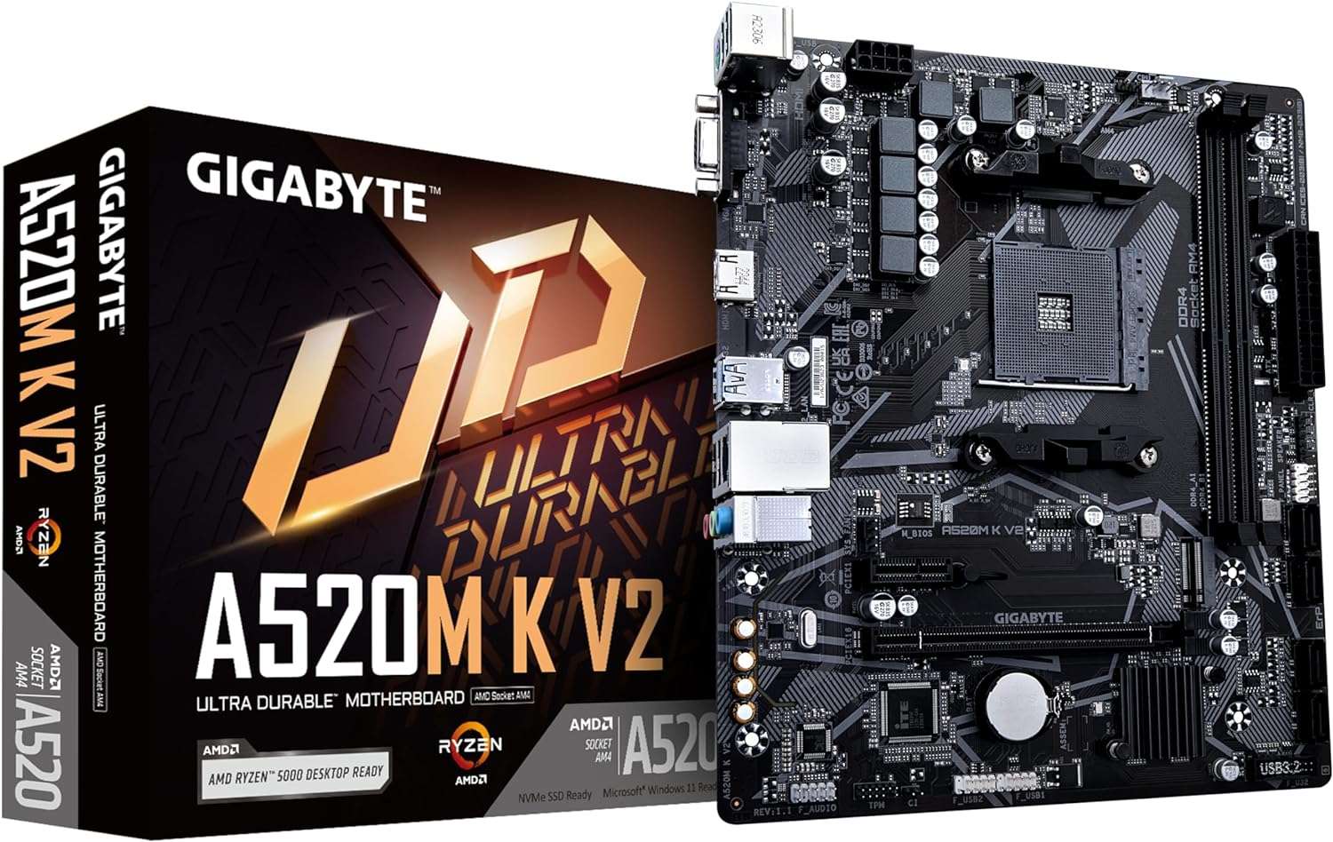Gigabyte A520M-K V2 Motherboard Fierce PC
