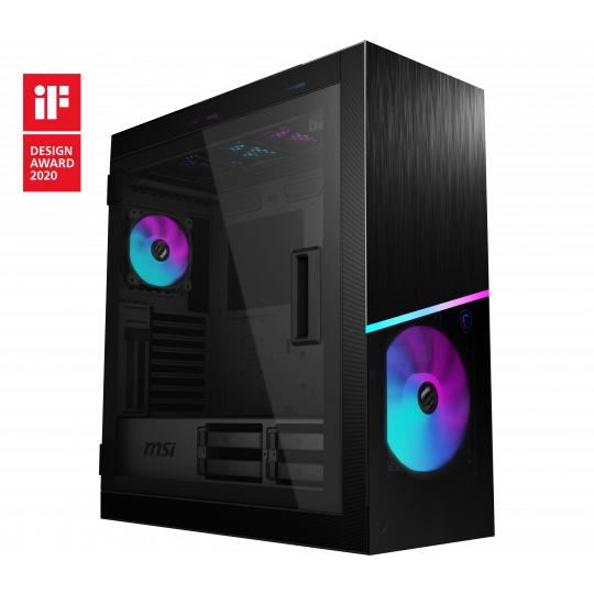 MSI MPG SEKIRA 500X ARGB Full Tower Gaming PC Case main product photo