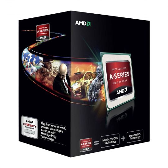 *Clearance* AMD A6 7400K Black Edition 3.5GHz (3.9GHz Turbo) Dual Core CPU main product photo