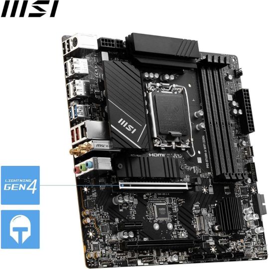 MSI PRO B760M-A WIFI DDR4 Motherboard | Fierce PC