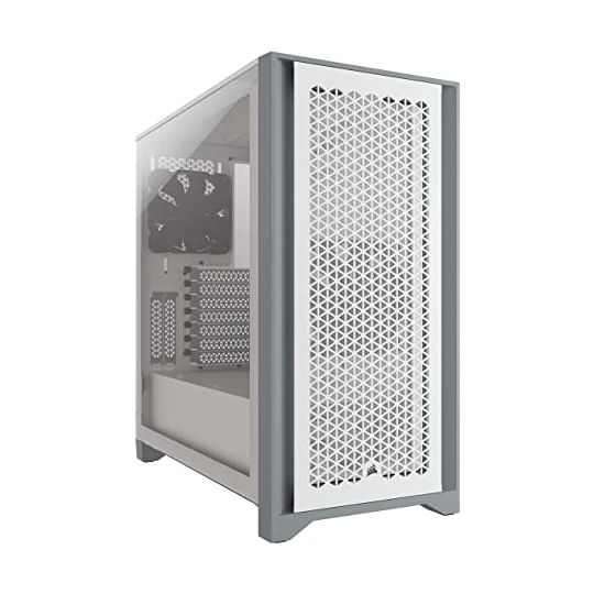 FIERCE iCUE 4000D (White) Gaming PC main product photo