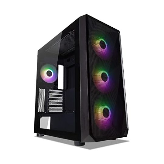 FIERCE Tecware Forge L Gaming PC | AMD Ryzen 7 5800x | NVIDIA RTX 3080 10GB | 32GB RAM 3600MHz | 500GB M.2 SSD main product photo