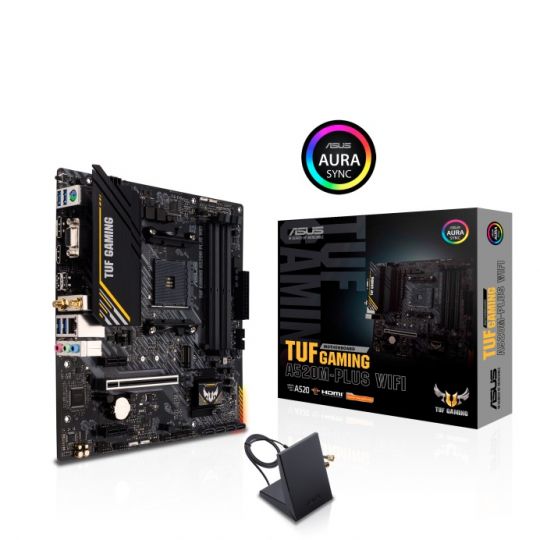 ASUS TUF GAMING A520M-PLUS WIFI Motherboard main product photo