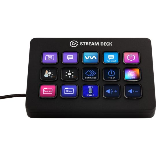 シ*ン様 vaultroom × Elgato Stream Deck MK.2 Kustom PCs - Elgato Stream Deck MK.2 White Content Creation Controller