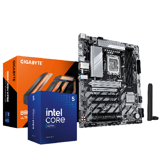 Intel Core Ultra 5 225F | B860 | Motherboard Bundle | Fierce PC