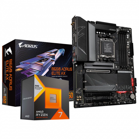 AMD Ryzen 7 7800X3D | B650 | Motherboard Bundle | Fierce PC