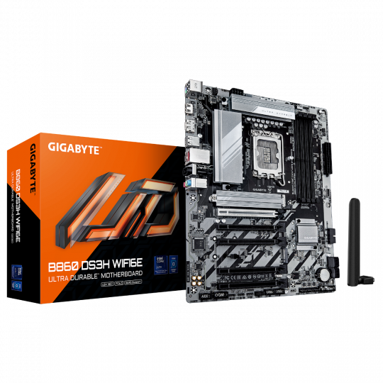 Gigabyte B860 DS3H WIFI6E Motherboard main product photo