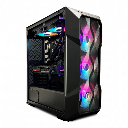 Express Fierce Corrupter Gaming PC AMD Ryzen 5 7600X AMD Radeon RX 7800 XT 16GB 32GB RAM 5600Mhz 2TB M.2 SSD