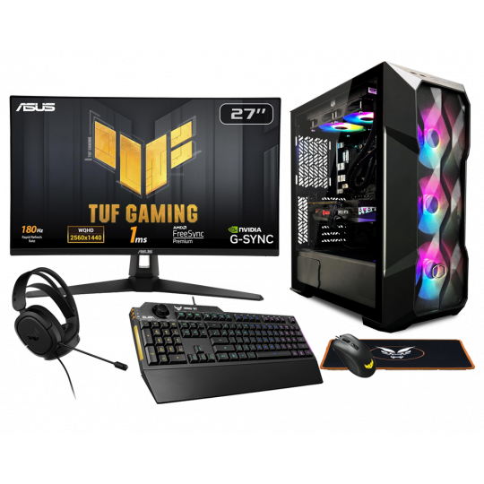 Fierce Zealous PC Bundle Intel Core i7 14700KF NVIDIA RTX 4070 Ti Super 16GB 32GB RAM 6000MHZ 2TB M.2 SSD