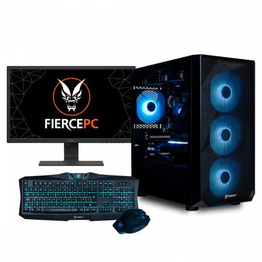 Supernova DESKTOP GAMING PC Bundle|Ryzen 5 5600X 3.7GHz Hex-Core|RTX 3060Ti 8GB| 16GB 3200MHZ DDR4 main product photo