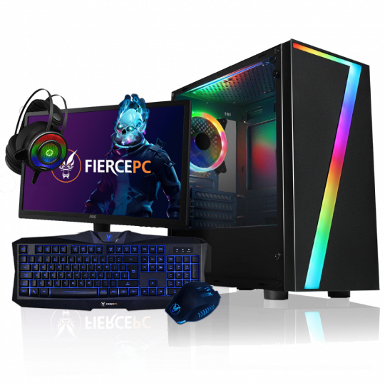 AMD 3200G DESKTOP GAMING PC Bundle| RYZEN 3 3200G 3.6GHZ QUAD-CORE | 8GB 3000MHZ DDR4 main product photo