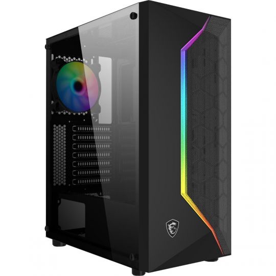FIERCE X MSI VAMPIRIC Gaming PC | RYZEN 5 5600G 3.6GHZ HEX-CORE | 16GB RAM | 500GB SSD main product photo