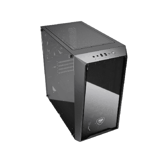 Cougar MG120-G Compact Black Micro-ATX PC Case Fierce PC