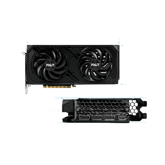 Palit GeForce RTX 4070 Super Dual 12GB Graphics Card *B Grade