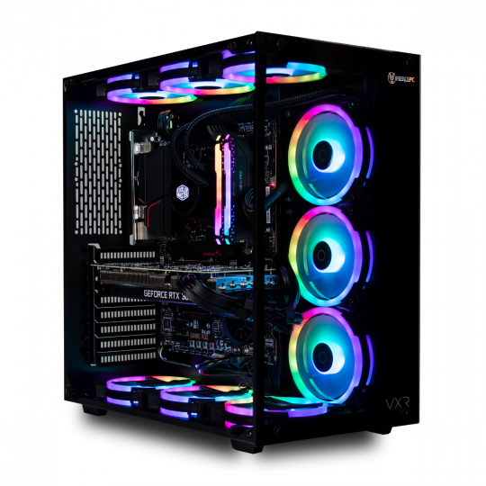 Nebula DESKTOP GAMING PC|Ryzen 7 5800X 3.6GHz Octo-Core|RTX 3080 10GB|32GB 3600MHZ DDR4 main product photo