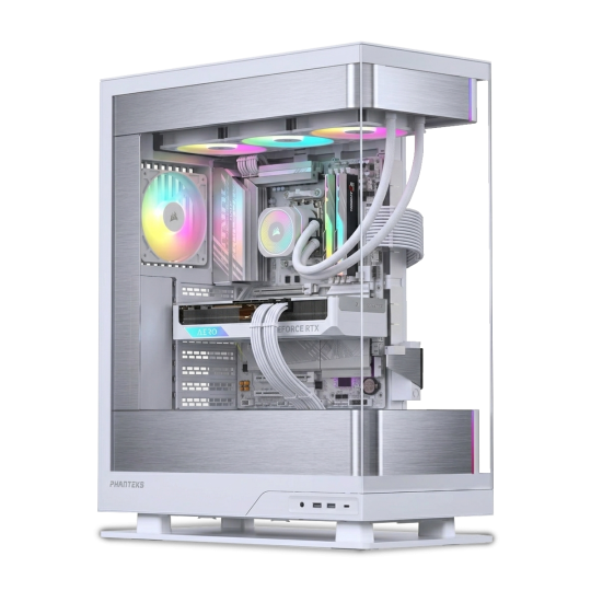 PCケース(自作PC用) Pc Gamer Ryzen 7 9800X3D , RTX 5080 Pure White | AMD Ryzen 7 9800X3D | NVIDIA RTX 5080 | Custom Gaming
