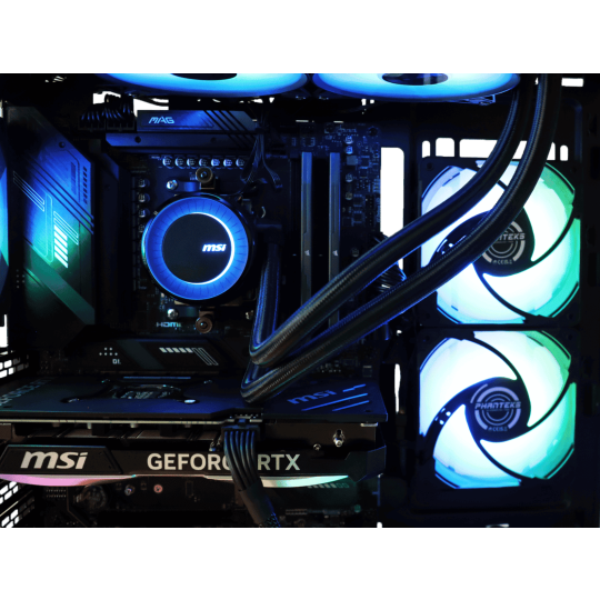 Fierce XT View PC Bundle | AMD Ryzen 7 9700X | NVIDIA RTX 5070