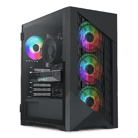 Fierce Spectre Gaming PC Intel Core I5 14400F NVIDIA RTX 5070