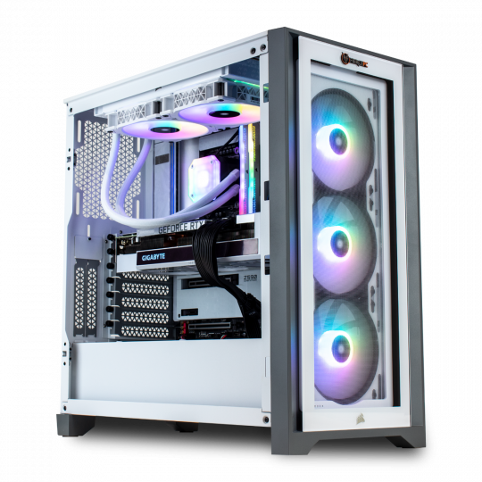 WHT Mid 11th gen Gaming PC | i5 11600K | RTX 3060 Ti 8GB | 16GB 3200MHZ DDR4 | 1TB M.2 SSD main product photo