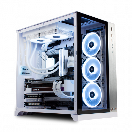 Pure White High End 12th gen Gaming PC | i7 12700 | RTX 3080 10GB | 16GB 3600MHZ DDR4 | 2TB M.2 SSD main product photo