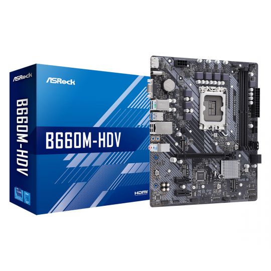 Asrock B660M-HDV main product photo