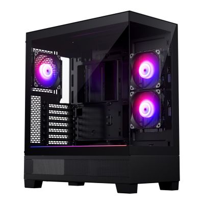 Phanteks XT View ATX Case Tempered Glass PC Case - Black