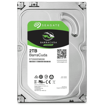 2TB Seagate Barracuda 7200rpm HDD