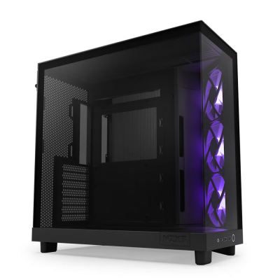 NZXT H6 Flow RGB Mid-Tower Case - Black