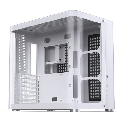 Jonsbo TK-2 2.0 Midi-Tower PC Case - White + 3 x AF120 Corsair Fans