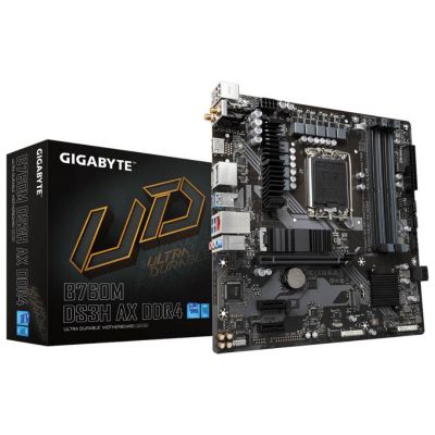 Gigabyte B760M DS3H AX DDR4 Motherboard