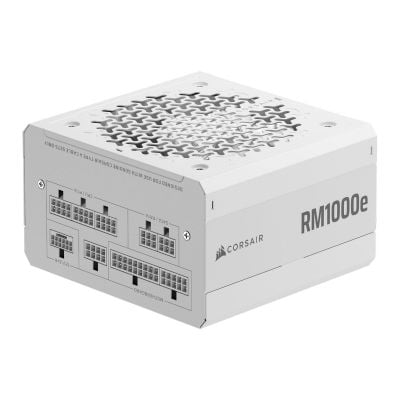 Corsair RM1000e V3 Cybenetics Gold 1000w Modular ATX 3.1 PSU - White
