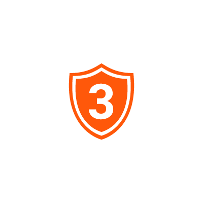 PROTECT warranty: 3 years labour, 2 year parts, 1 year return to sender
