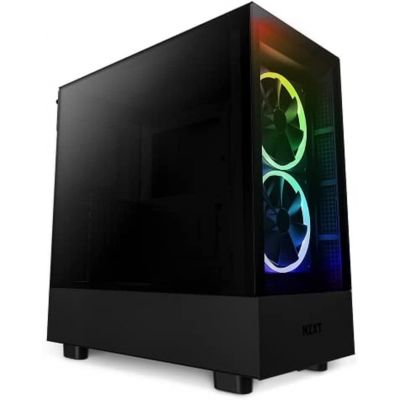 NZXT H5 Elite Midi Tower Black PC Case