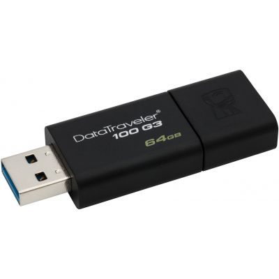 64GB Kingston DataTraveler 100 G3 USB 3.0 Flash Drive