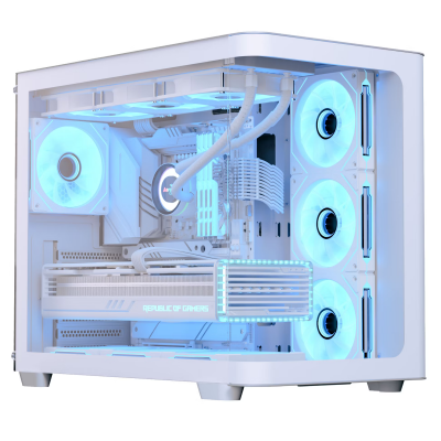 Pure White | AMD Ryzen 7 5700X | NVIDIA RTX 5060 Ti 16GB | Custom Gaming PC
