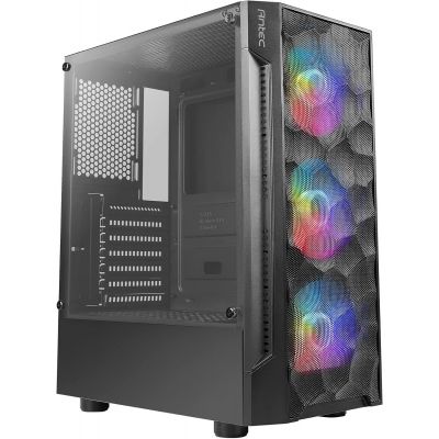 Antec NX260 Mid Tower Gaming PC Case - Black