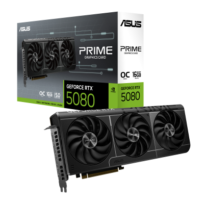Asus GeForce RTX 5080 Prime OC 16GB Graphics Card