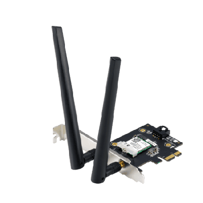ASUS PCE-AXE5400 WIFI6E 2400Mbps | Bluetooth 5.2 PCIe Wi-Fi Card