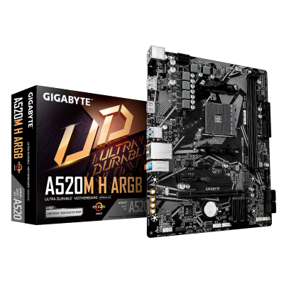 Gigabyte A520M H ARGB Motherboard