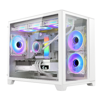 Pure White | AMD Ryzen 7 5700X | NVIDIA RTX 4060 Ti 16GB | Custom Gaming PC