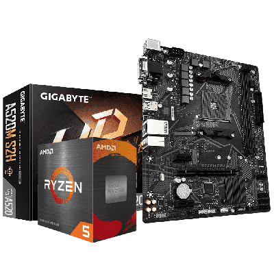 AMD Ryzen 5 5500 | A520M | Motherboard Bundle