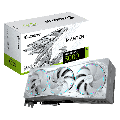 Gigabyte AORUS GeForce RTX 5080 MASTER ICE 16GB Graphics Card