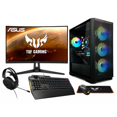 Fierce Quantum PC Bundle | AMD Ryzen 5 7600 | NVIDIA RTX 5070 | 32GB RAM 5600MHZ | 2TB M.2 SSD