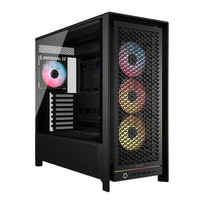 Corsair FRAME 5000D RS ARGB Modular Mid-Tower PC Case - Black