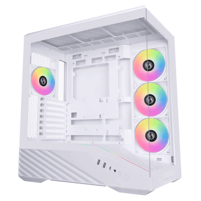 Lian Li Vector V100 RX Mid Tower PC Case - White