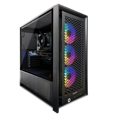 Express | Fierce Corrupter Gaming PC | AMD Ryzen 7 7700 | AMD Radeon RX 9070 16GB | 32GB RAM 5600Mhz | 2TB M.2 SSD