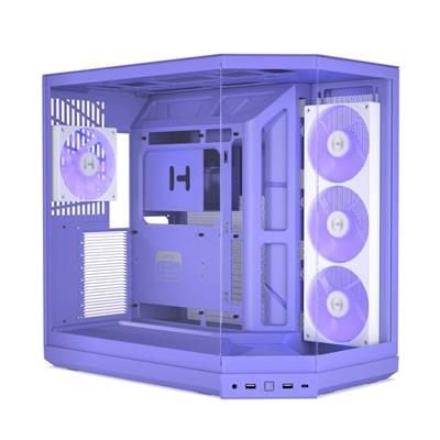 HYTE Y50 RGB Mid-Tower PC Case - Taro Milk
