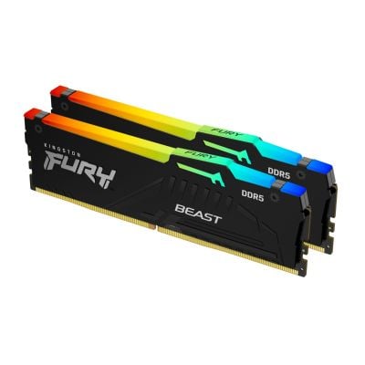 64GB Kingston Fury Beast RGB (2 x 32GB) 6000MHz CL36 DDR5 Memory