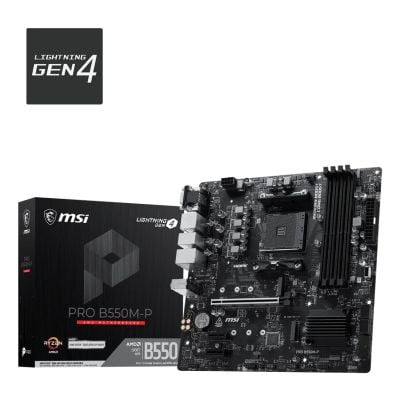 MSI PRO B550M-P Motherboard
